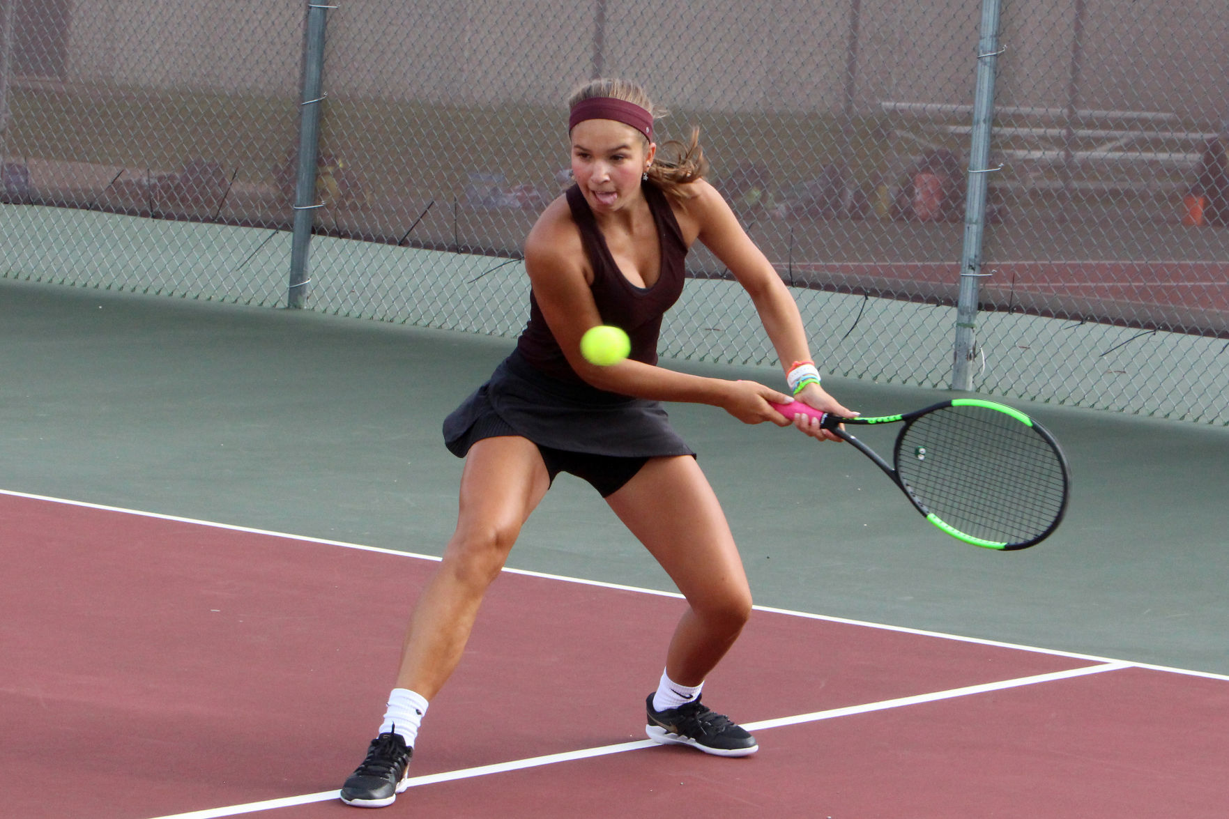 Chippewa Falls at Menomonie girls tennis 9-3-19